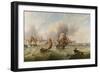 Shipping at the Mouth of Hartlepool Harbour-null-Framed Giclee Print