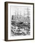 Shipping, Circular Quay, Sydney, New South Wales, Australia, 1886-JR Ashton-Framed Giclee Print