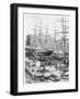 Shipping, Circular Quay, Sydney, New South Wales, Australia, 1886-JR Ashton-Framed Giclee Print