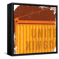 Shipping Container-Nick Diggory-Framed Stretched Canvas
