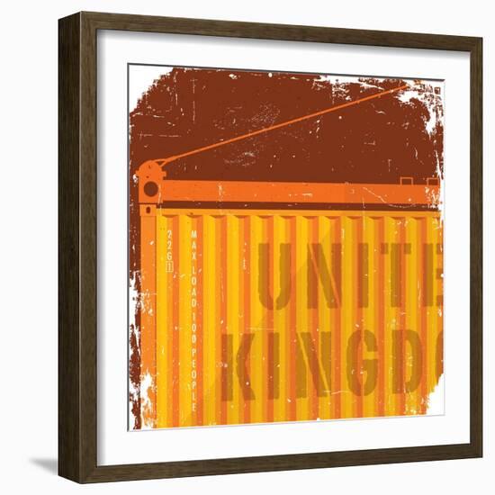 Shipping Container-Nick Diggory-Framed Giclee Print