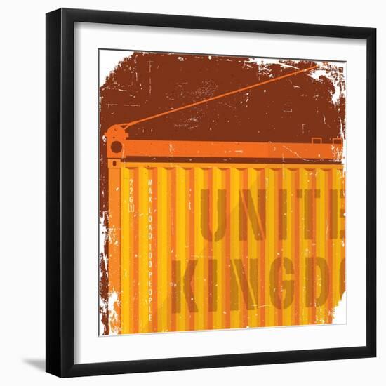 Shipping Container-Nick Diggory-Framed Giclee Print