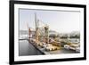 Shipping Containers in Palermo-lachris77-Framed Photographic Print