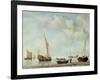 Shipping in a Calm-Willem Van De Velde The Younger-Framed Giclee Print