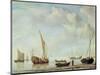 Shipping in a Calm-Willem Van De Velde The Younger-Mounted Giclee Print