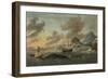 Shipping in a Choppy Sea-Arnoldus Van Anthonissen-Framed Giclee Print