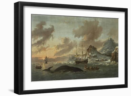 Shipping in a Choppy Sea-Arnoldus Van Anthonissen-Framed Giclee Print