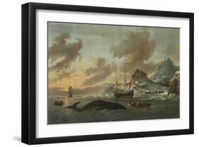 Shipping in a Choppy Sea-Arnoldus Van Anthonissen-Framed Giclee Print