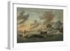 Shipping in a Choppy Sea-Arnoldus Van Anthonissen-Framed Giclee Print