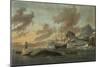 Shipping in a Choppy Sea-Arnoldus Van Anthonissen-Mounted Giclee Print