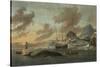 Shipping in a Choppy Sea-Arnoldus Van Anthonissen-Stretched Canvas