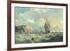 Shipping in a High Sea-John Henry Claude Wilson-Framed Giclee Print