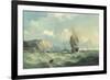 Shipping in a High Sea-John Henry Claude Wilson-Framed Giclee Print