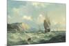 Shipping in a High Sea-John Henry Claude Wilson-Mounted Giclee Print