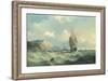 Shipping in a High Sea-John Henry Claude Wilson-Framed Giclee Print
