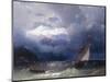 Shipping in Stormy Seas, 1868-Ivan Konstantinovich Aivazovsky-Mounted Giclee Print