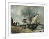 Shipping in the Orwell, Near Ipswich-John Constable-Framed Giclee Print