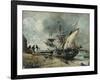 Shipping in the Orwell, Near Ipswich-John Constable-Framed Giclee Print