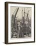 Shipping Material at Woolwich for the Souakim Railway-William Heysham Overend-Framed Giclee Print