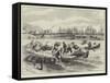 Shipping Nitrate at Pisagua, Chile-Melton Prior-Framed Stretched Canvas