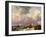 Shipping off a Jetty. 1852-Hermanus Koekkoek-Framed Giclee Print