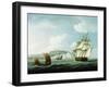 Shipping off Dover Castle, England-Thomas Buttersworth-Framed Giclee Print