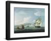 Shipping off Dover Castle-Thomas Buttersworth-Framed Giclee Print