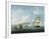 Shipping off Dover Castle-Thomas Buttersworth-Framed Giclee Print