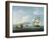 Shipping off Dover Castle-Thomas Buttersworth-Framed Giclee Print