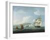 Shipping off Dover Castle-Thomas Buttersworth-Framed Giclee Print