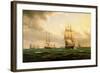 Shipping Off Elsinore Castle-Carl Emil Baagoe-Framed Giclee Print