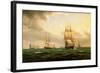 Shipping Off Elsinore Castle-Carl Emil Baagoe-Framed Giclee Print