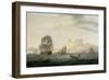 Shipping off Ramsgate Harbour, 1807-Thomas Luny-Framed Giclee Print