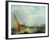 Shipping Off the Isle of Wight-John Sell Cotman-Framed Giclee Print