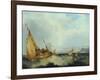 Shipping Off the Isle of Wight-John Sell Cotman-Framed Giclee Print