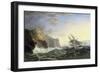 Shipping off the Lizard, 1862-John Wilson Carmichael-Framed Giclee Print