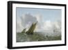 Shipping Offshore in a Breeze-Jan Porcellis-Framed Giclee Print