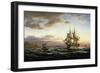 Shipping on the Bosphorus-Franz Johann Wilhelm Hunten-Framed Giclee Print