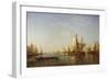 Shipping on the Grand Canal, Venice-Felix Ziem-Framed Giclee Print