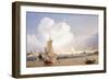 Shipping on the Hooghly River, Calcutta, 1852-C.J. Martin-Framed Giclee Print