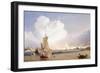 Shipping on the Hooghly River, Calcutta, 1852-C.J. Martin-Framed Giclee Print