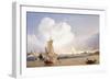 Shipping on the Hooghly River, Calcutta, 1852-C.J. Martin-Framed Giclee Print