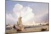 Shipping on the Hooghly River, Calcutta, 1852-C.J. Martin-Mounted Giclee Print