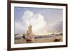 Shipping on the Hooghly River, Calcutta, 1852-C.J. Martin-Framed Giclee Print