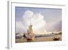Shipping on the Hooghly River, Calcutta, 1852-C.J. Martin-Framed Giclee Print
