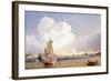 Shipping on the Hooghly River, Calcutta, 1852-C.J. Martin-Framed Giclee Print