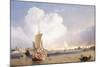 Shipping on the Hooghly River, Calcutta, 1852-C.J. Martin-Mounted Giclee Print