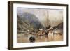 Shipping on the Hudson River-Samuel Colman-Framed Giclee Print