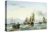 Shipping on the Humber-Henry Redmore-Stretched Canvas