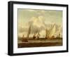 Shipping on the Ij at Amsterdam Harbour-Abraham Storck-Framed Giclee Print